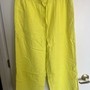 DKNY Sunny Yellow linen mix